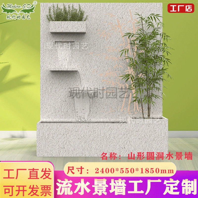 Завод прямой бамбук для экологического водного ландшафта украшения стен внутренние и наружные водные украшения из нержавеющей стали могут быть установлены