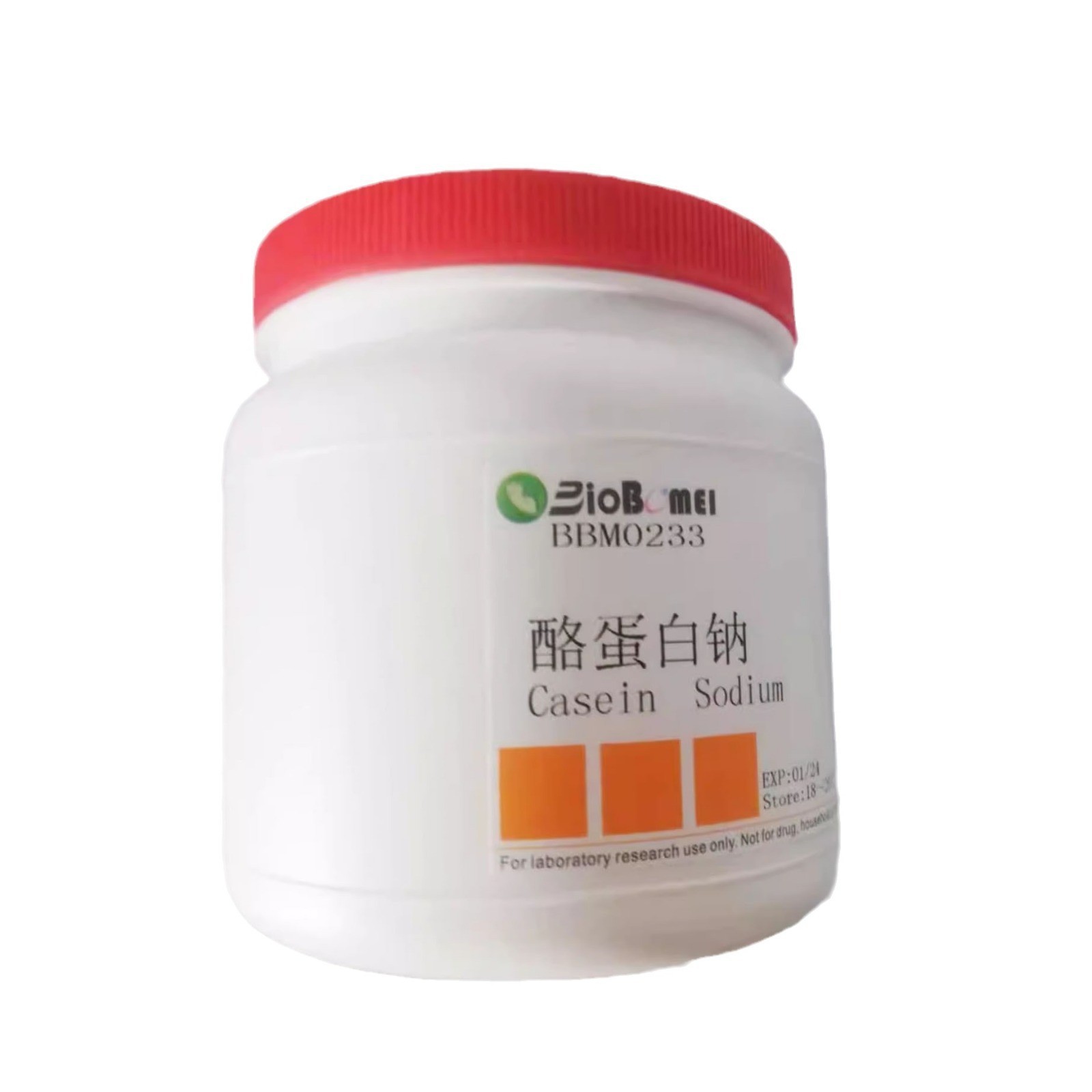 酪蛋白钠盐 /干酪素钠 /酪蛋白酸钠 科研实验试剂CAS:9005-46-3