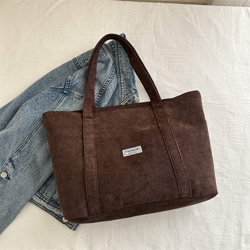 Bolsa de moda de lana de alta capacidad 2024 nueva bolsa de hombro de mano universitaria bolsa de viaje bolsa de mano bolsa de mano