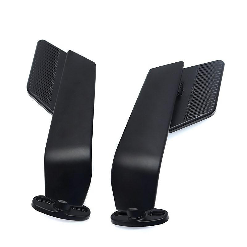Wind Wing Mirrors Modified for Motorcycles, Universal New Model with Wind Wings, Base Moved Forward, Modified Reflective Mirrors