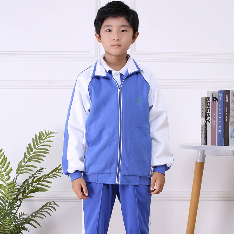 Uniform for elementary school students, winter warm jacket, vest, trousers