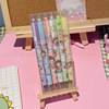 Gel pen, set, cute stationery for elementary school students, 6 pieces, Korean style, wholesale