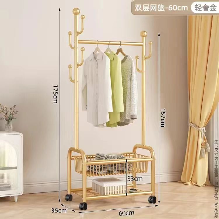 탄소강 - 60가지 스타일의 더블 레이어 골드 스토리지 랙 + 스토리지 프레임 + 신발장