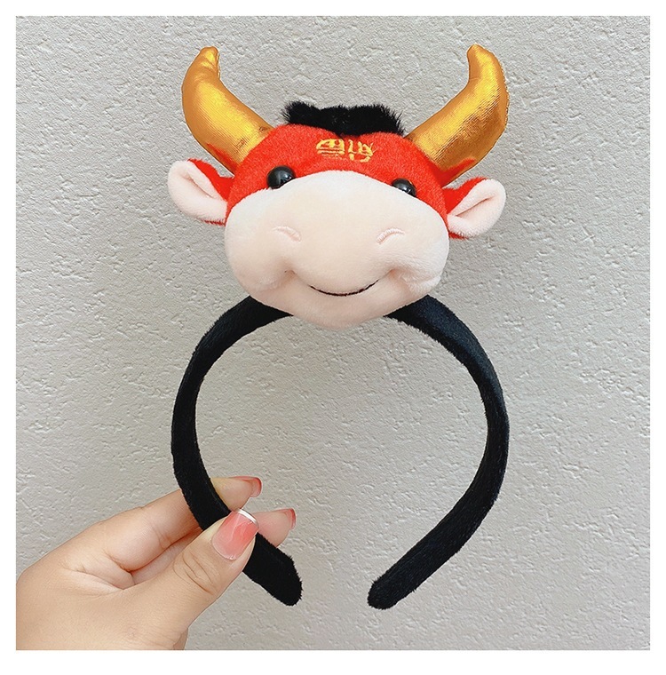 悪魔の角人形ヘッドバンド動物漫画かわいいインターネット有名人ヘッドバックル洗顔パフォーマンスホリデードレスアップヘアアクセサリー|undefined
