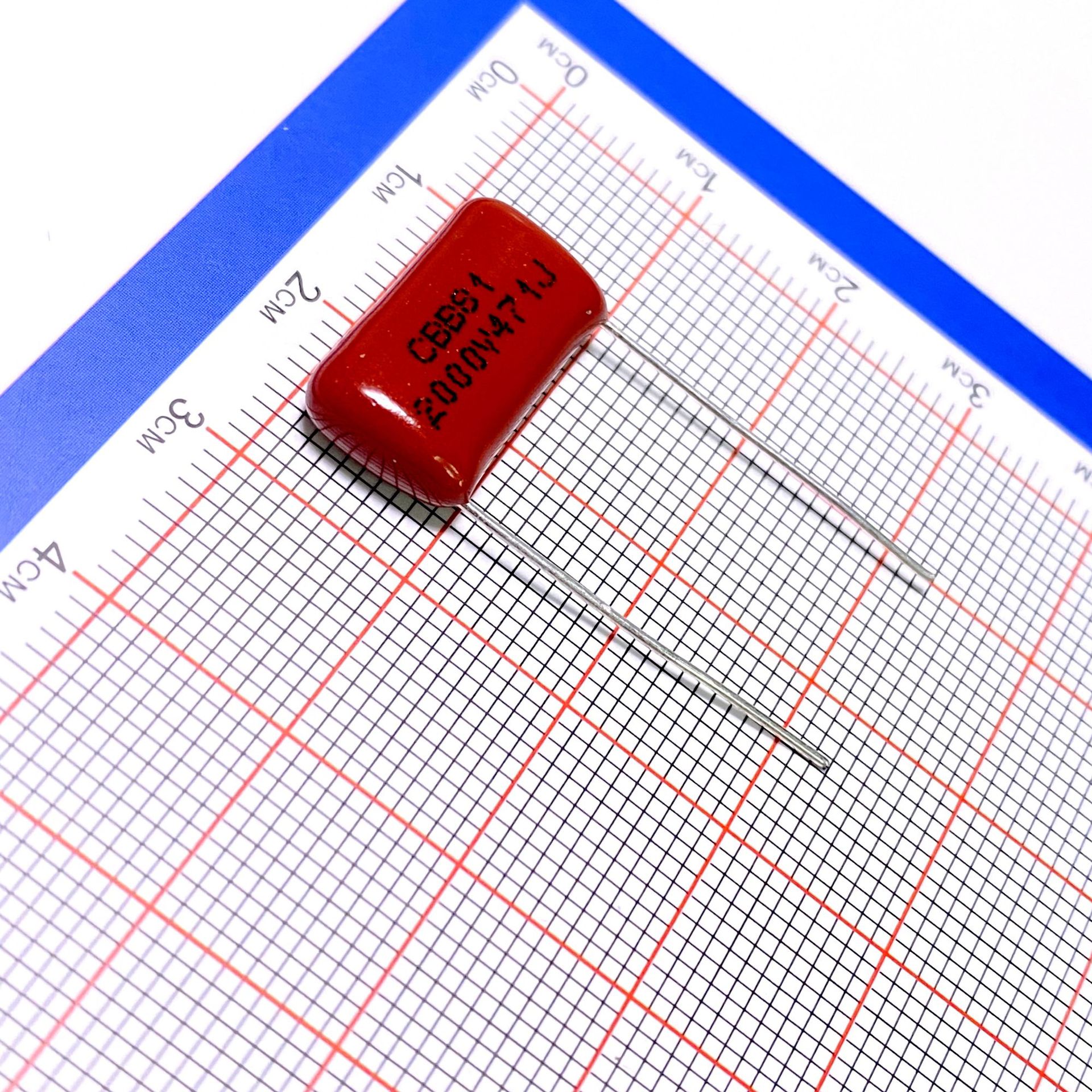 VTK薄膜电容CBB81 2000V331J/471/561/681/821J 脚距15mm CBB电容