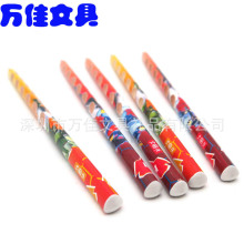 定制7寸三角洞洞铅笔 满版印刷热转印三角握资铅笔定做LOGO设计