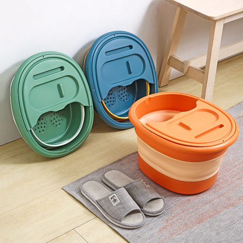 Foldable foot bath bucket over calf foot bath household foot bath bucket children's foot bath bucket portable folding bucket foot bath bucket