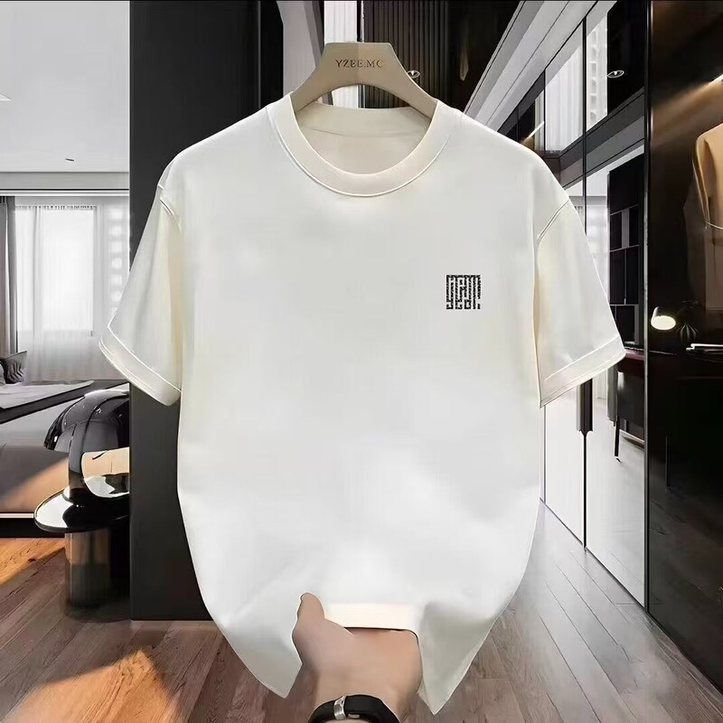 Ins Hong Kong Style Summer Versatile Loose Printed Tops for Men and Women, Trendyy American New T-Shirts