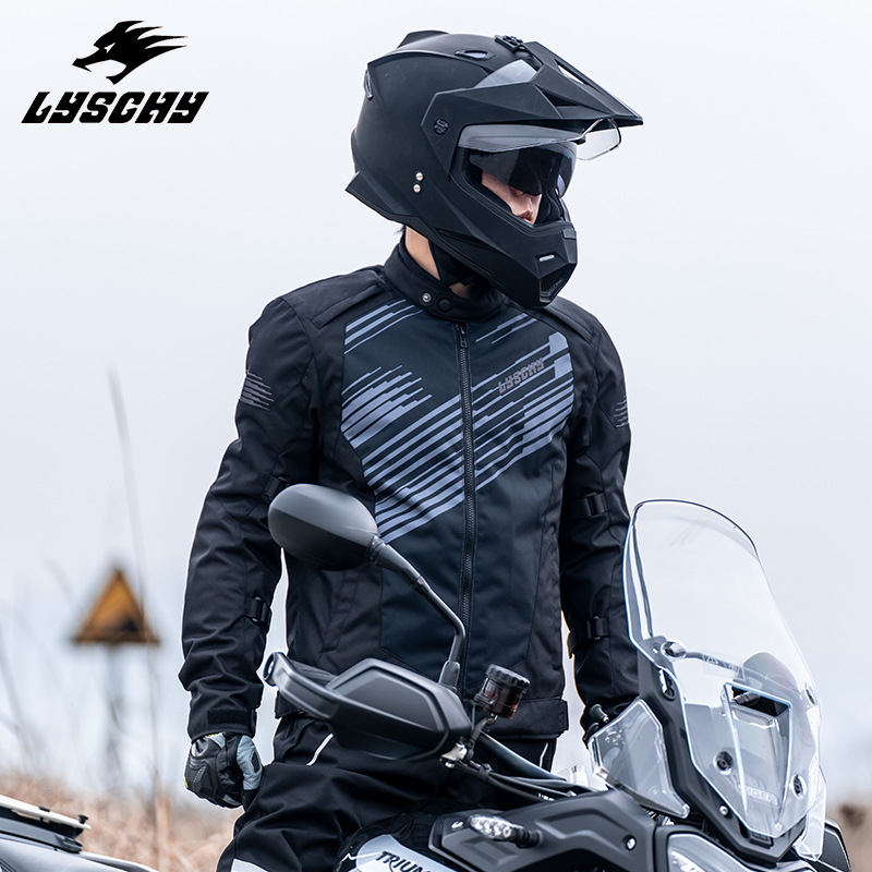 Thunder Wing Men's Motorcycle Riding Jacket Winter Waterproof Warm Thick Anti-Fall All-Seasons Cycling Outerwear_voghion.com