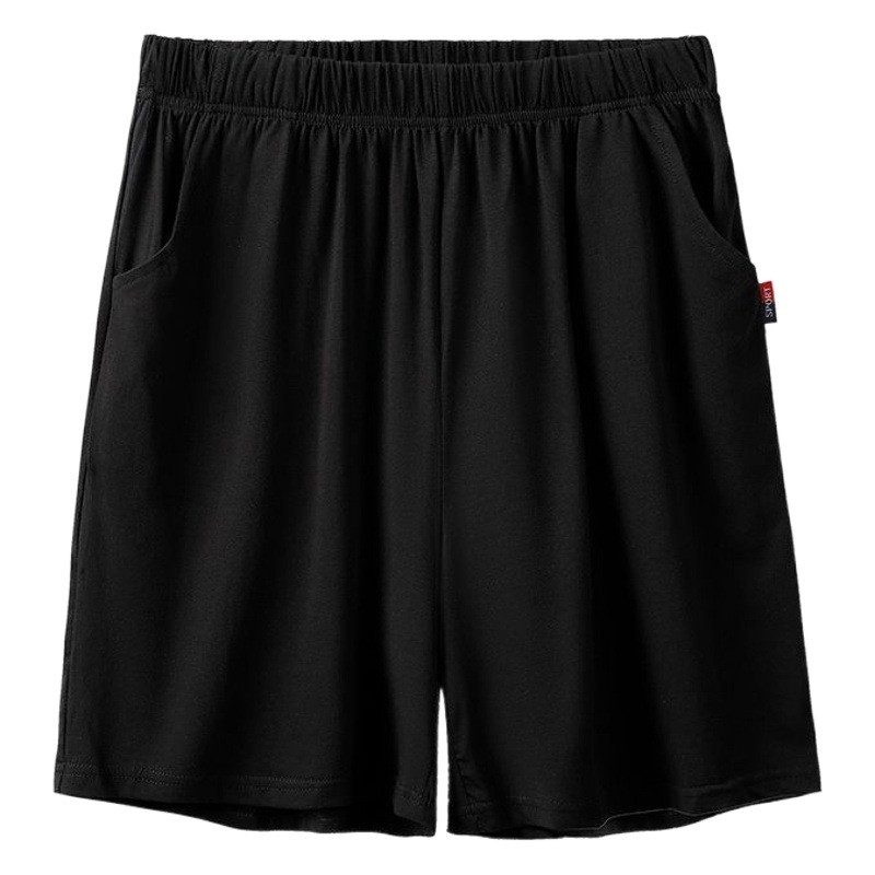 Shorts Men's Pajama Pants Combed Cotton Casual Summer Home Sports Loose Shorts Outer Wear Thin Large Size