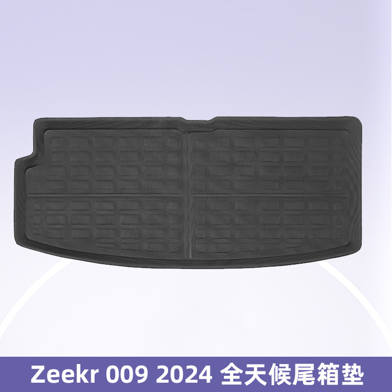 Aplicable a Zeekr 009 EV 6 asientos 2024 - 2025 timón derecho 3D todo el tiempo material XPE almohadilla de pie cojín de colateral