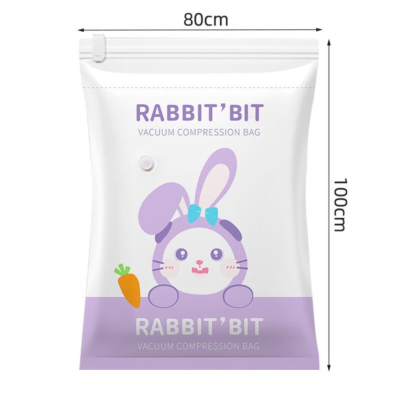 보라색 토끼 특대형 [80*100CM]