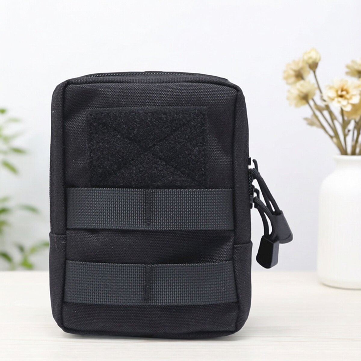 Outdoor sports phone waist bag, molle tactical accessory bag, military fan external commuter bag, multifunctional EDC first aid kit