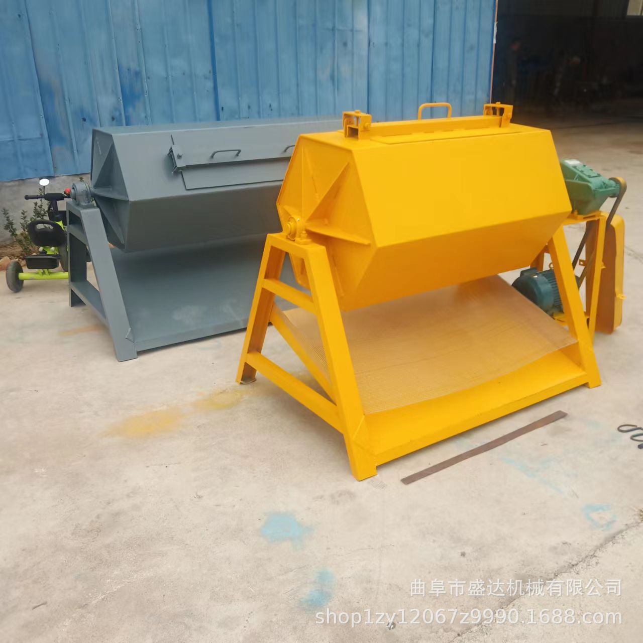 五金配件自动化六角抛光机小型自动化滚筒研磨机废旧钢材除锈机