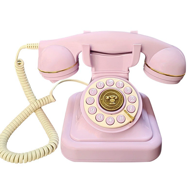 Новый беспроводной телефон в европейском ретро-стиле для записи голосовых сообщений на свадьбу, день рождения и другие торжества (цифровая гостевая книга)