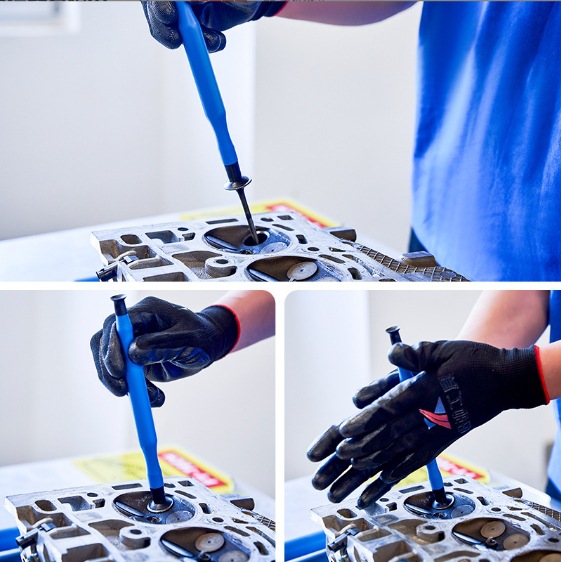 Molino de molienda Faner manual, varilla de molienda de válvulas, varilla de molienda de válvulas, máquina de reparación de automóviles, trabajador de molienda