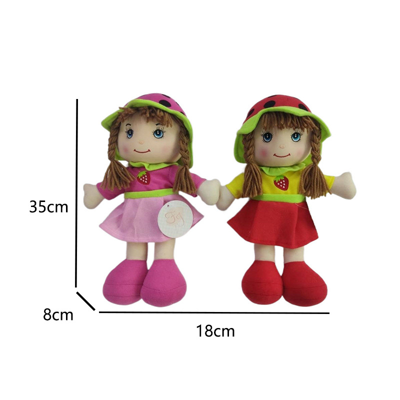 14 pulgadas muñecas tranquilizadoras lindas muñecas de peluche muñecas acompañantes de aprendizaje regalo de cumpleaños para niños muñecas image 4