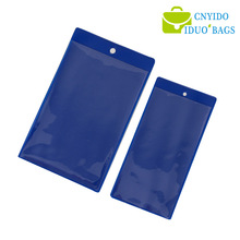 现货彩色透明pvc服装吊牌袋收纳袋子标签袋标识卡片包装袋工厂