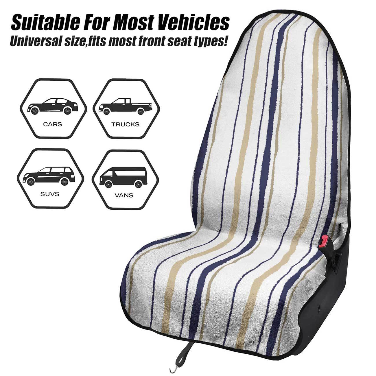 Car seat towel cover for front seats, suitable for gym and exercise, universal for all seasons, car use 171