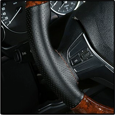 Hand-Sewn Universal Steering Wheel Cover, Steering wheel cover
