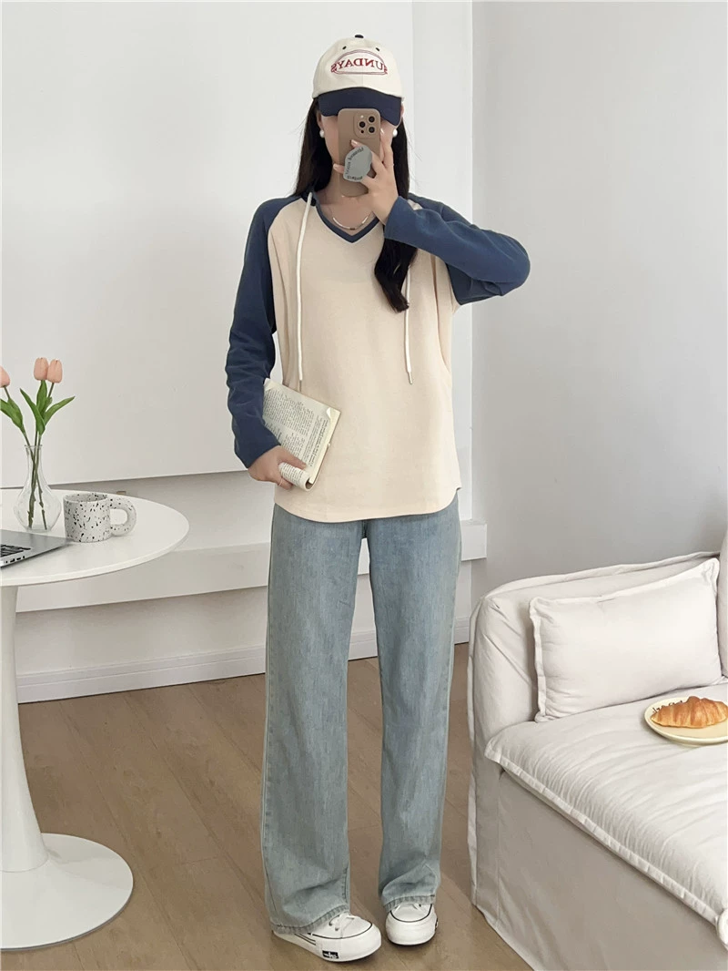 Весенние и осенние модели с длинными рукавами и левым и правым открытоями для беременных кормят пальто для кормления грудью свиток 9264