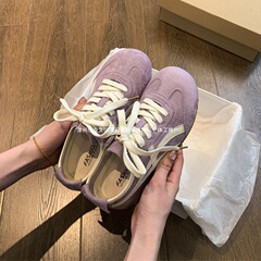 德训鞋新款子运动休闲鞋阿甘鞋百搭2025平底秋季复古超火女款