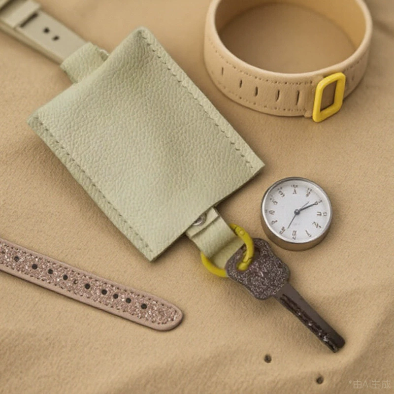 Корейский стиль, каменная искусственная кожа, скрытый дизайн, брелок для ключей, портативный выдвижной унисекс, умная сумка для ключей от автомобиля