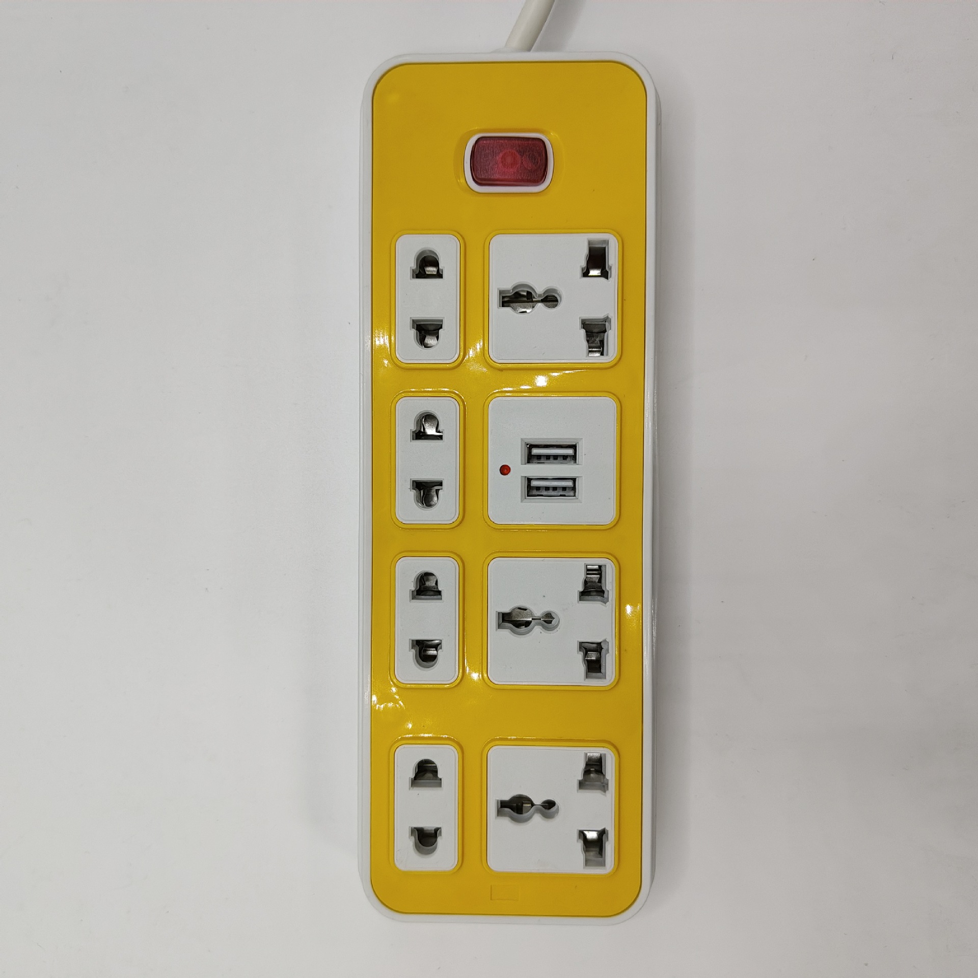 厂家直销欧洲爆款泰国外贸热销USB接线板17孔开关外贸插座2/3/5米