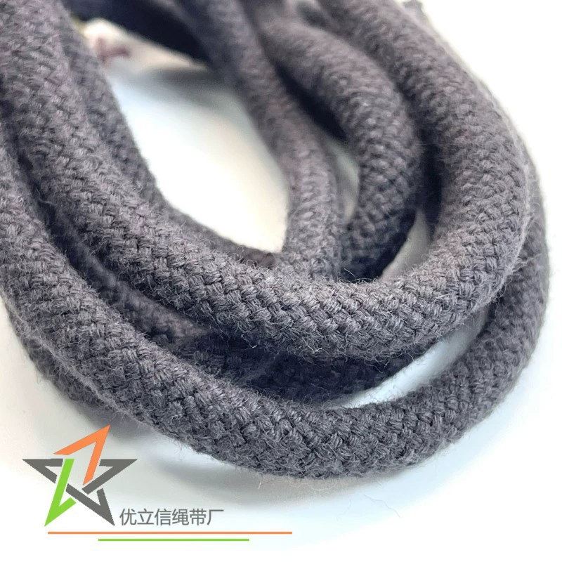 5 мм темно-серая хлопчатобумажная веревка темно-серая хлопчатобумажная веревка
