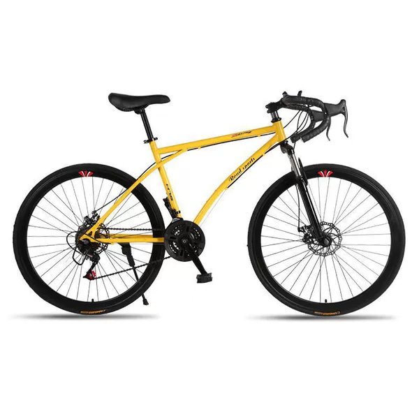 Upgraded 24-speed-40 rim double disc brake shock absorption-12-26 inch pneumatic tires