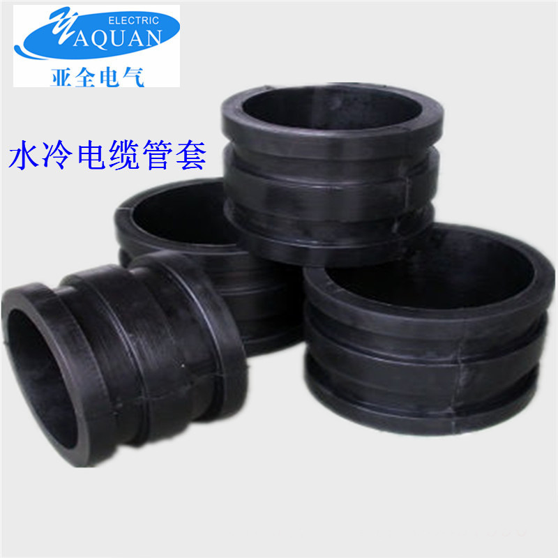 外包石棉缠绕胶管夹布缠绕水冷电缆胶管护套阻燃橡胶套管厂家定