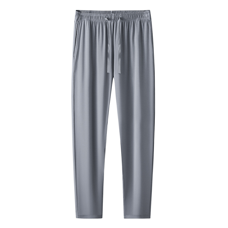 [Lujo y cosas buenas] Nuevos pantalones de casa para hombres modales austriacos, pantalones casuales delgados, pijamas para salir