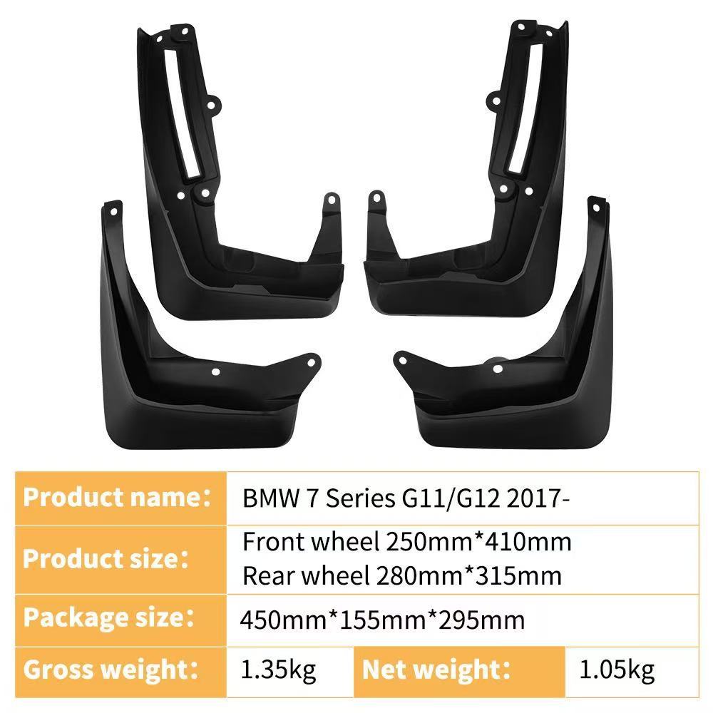 Para BMW Serie 7 Serie 7 G11/G12 2017 Comercio exterior Transfronterizo Coche Neumáticos Guardabarros Piel