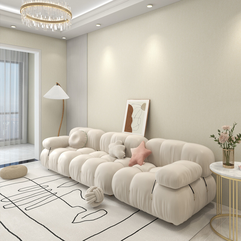 Artistic Paint Seamless Wall Covering, Simple Nordic Style for Whole House Decoration, Living Room, Bedroom, Cream Wall Fabric, Tv Background Wall Artistic Paint Seamless Wall Covering, Simple Nordic Style for Whole House Decoration, Living Room, Bedroom, Cream Wall Fabric, Tv Background Wall