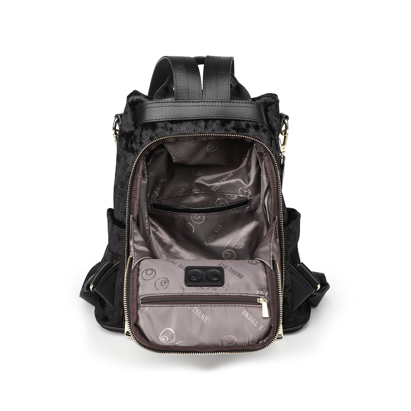 Nueva personalidad práctica pelusa de alta sensación bolso ocio bolso de viaje de estudiantes multipropósito 2888 #