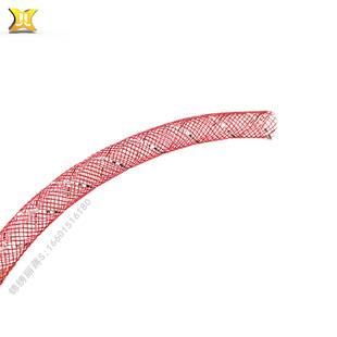 Color woven network management Christmas red decorative network management pattern telescopic sleeve wholesale