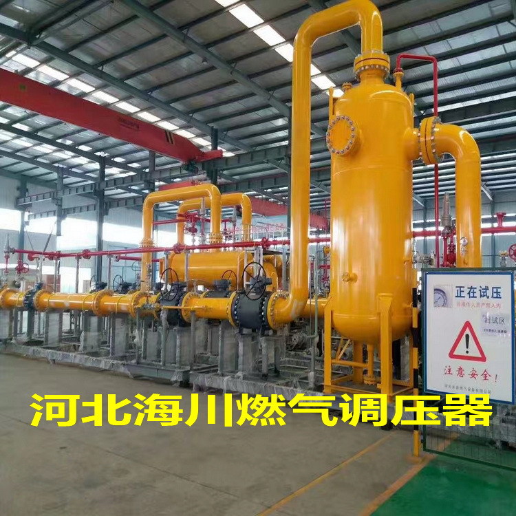 电厂燃气减压撬天然气调压柜DN125调压器减压阀 煤改气锅炉稳压器