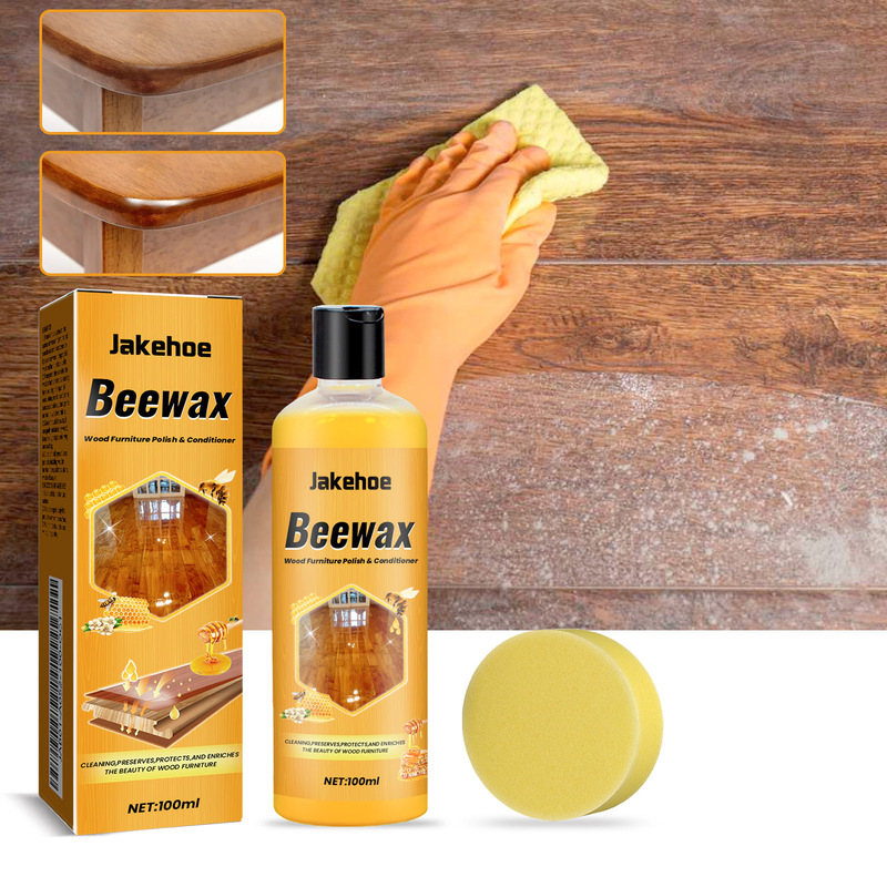 Jakehoe Floor Cleaner, Home Wood Floor Protection, Cleaning and Maintenance Wax, Decontamination, Dust Prevention, Brightening and Polishing Jakehoe Floor Cleaner, Home Wood Floor Protection, Cleaning and Maintenance Wax, Decontamination, Dust Prevention, Brightening and Polishing