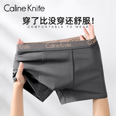 CalineKnife メンズ下着ボーイズピュアコットン通気性スポーツ 2025 新しい抗菌ボクサーブリーフギフトボックス