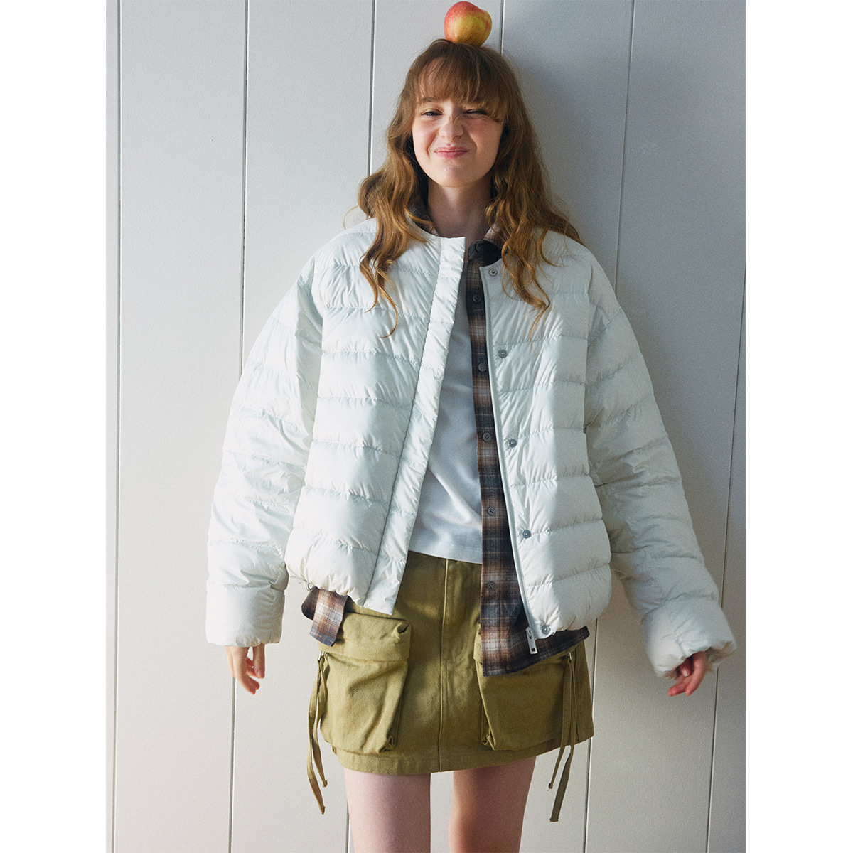 【玳禾】冬季新款休闲三防RDS可溯源90白鸭绒廓形超轻羽绒服H9150