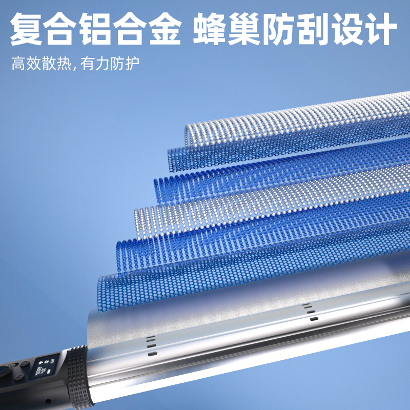 Rgb palo de mano luz sala de transmisión en vivo iluminación grabación de video fotografía portátil al aire libre retrato luz luz de palo de luz