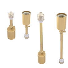 纯铜E27转E27变-螺口陶瓷转向万向转变灯头灯口灯座灯饰灯具DIY配