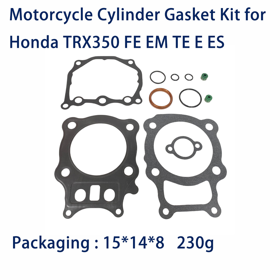 Motorcycle Engine Overhaul Gasket Kit for Honda Rancher 350 Trx350 2000-2006