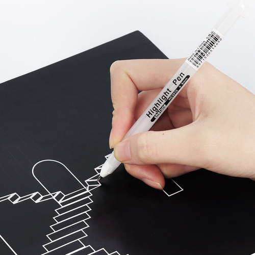 Autumn picture highlight pen hand-painted color pen art painting pen color marker diy creative design paint pen thin head