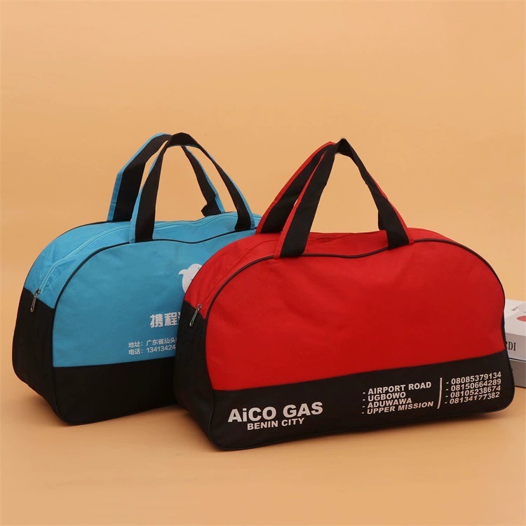 批发大容量防水旅行包手提便携旅游衣物收纳包收纳袋定制牛津布袋