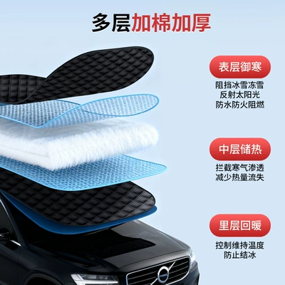 Black Car Windshield — Qìchē Car snow shield