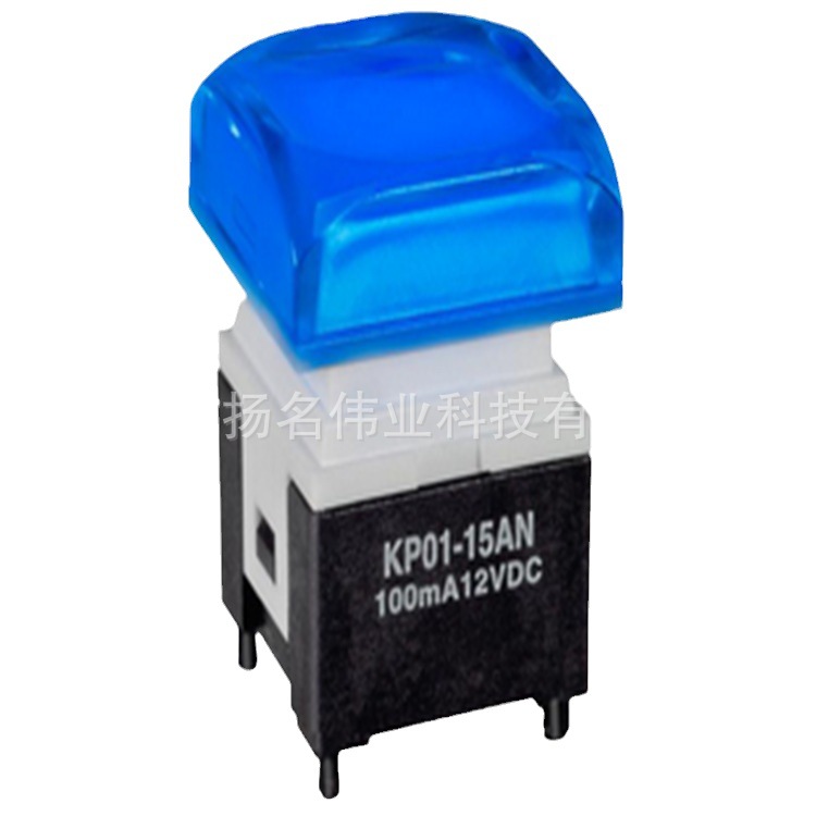 代理销售开关KP0115ANBKG03 CJB发光按钮开关 100%全新
