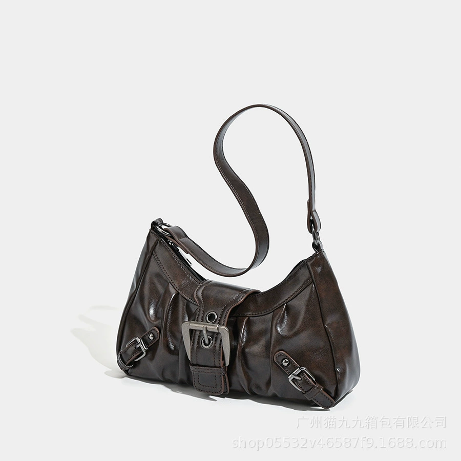 Retro one-shoulder bag, shoulder bag