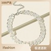 Accessory, fashionable chain, necklace, European style, simple and elegant design, punk style, wholesale