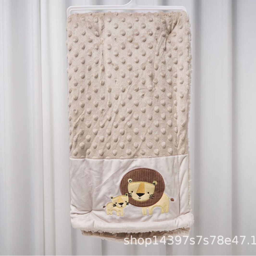 연한 금색과 흰색의 작은 사자